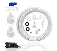 Raccord Tuyau Eau Frigo Americain,Raccord De Connecteur Pour Réfrigérateur,Connecteur De Tuyau De Réfrigérateur,Tuyau D'alimentation En Eau