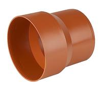 Raccord tuyau fonte-tuyau PVC Ø160mm Manchette de réparation Pièce de transition Orange