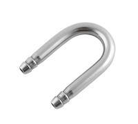 Raccord Tuyau Forme U Courbure de tube en U for aquarium acier inoxydable | Régulateur de CO2 for aquarium, diffuseur, atomiseur, accessoires de pompe à Air, système de Co2, connecteur en forme de U