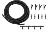 Raccord Tuyau Lave Glace Kit,Kit Tuyau Essuie Glace,Durite Tuyau Essuie Glace Universel,Tuyau de Pulverisation,arrosage Raccord Tuyau,Scheibenwaschanlage Schlauch,Wischwasserschlauch Reparaturset
