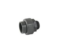 Raccord Union 3 pièces Femelle / Male en PVC - Ø A: 50mm | Ø B: 2''-Ø A: 50mm | Ø B: 2''