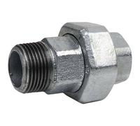 Raccord Union à Portée Conique Mâle-Femelle en Fonte Malléable Galvanisée - 1''