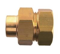 Raccord union droit femelle femelle 1'' - 32 GARIS D15512B