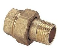 Raccord Union Droit Laiton Brut A Visser - 341