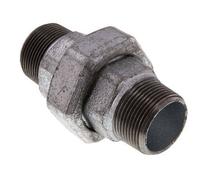 Raccord union droit R1 1/4'' joint plat en fonte 25bar (351.25psi)