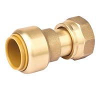 Raccord union - Laiton - Femelle - à écrou mobile - 15x21 - D14 - Toutub BOUTTÉ