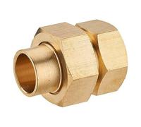 Raccord union fer/cuivre droit à joint sphéroconique ø14 F15x21 NOYON & THIEBAULT