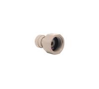 Raccord union filetage f 5/8' bsp x push fit 3/8'' John Guest