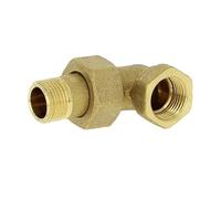 Coude union laiton M F à visser BRICOZOR