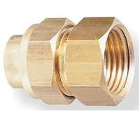 Raccord union laiton droit à souder - F 1/2 - Ø 18 mm - 340GC - Thermador