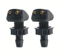 Raccord universel pour tuyau de lave-glace de voiture, buse de pulvérisation, tuyau de lave-glace, tuyau de liquide lave-glace.(2pcs nozzles)
