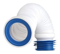 Raccord universel pour tuyau d'évacuation de toilettes extensible de 270 à 550 mm durable joint fiable pour cuvette de toilettes