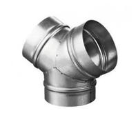 Vents Ventilatoren – Raccord en Y pour tuyau TMY 120 Zn