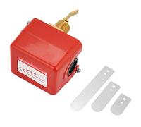 Raccordement fileté du commutateur de débit d'eau/palette à 1/2 contacts SPDT, rouge (type partiel en acier inoxydable) pour mesurer l'état dynamique du liquide