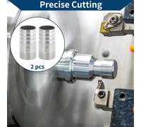 Raccords À Barbe Pour Tuyau 1" Mâle Bspt Connecteur De Tuyauterie Pour Air Eau Huile Gaz Carburant 304 Acier Inoxydable 2 Pièces Ton Argent