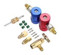 Raccords AC automobiles - Connecteur réglable à étanchéité rapide R1234YF, coupleur de service réfrigérant | Adaptateur R1234YF pour ligne de compresseur de voiture, Recharge de réservoir, Service