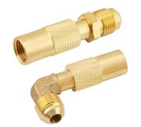 Raccords adaptateurs de gaz en laiton pour plaque de cuisson de table de 43,2 cm et 55,9 cm, raccord coudé et connecteur de tuyau droit, pièce de rechange pour cuisinière portable