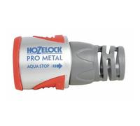 Hozelock Raccord d'arrêt d'eau AquaStop Pro métal pour tuyaux 12,5-15 mm 2035P0000