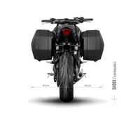 RACCORDS, ATTACHES ET FIXATIONS POUR VALISES compatible avec YAMAHA MT07