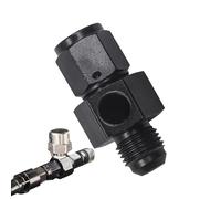 Raccords d'adaptateur de tuyau de pression, adaptateur de raccord de prise de pression,Régulateur de du refroidisseur d'huile - Adaptateur de d'huile à filetage externe à interne 4/6