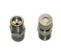 Raccords de buse à insertion rapide à filetage femelle 1/8", raccords en T à insertion rapide for tuyau haute pression 3/8", coudes, sièges de pulvérisation 2 pièces(0.2mm Nozzle 3/8'')