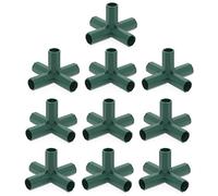 Raccords de cadre de serre - Raccords coudés en PVC Construire des raccords de meubles de cadre de serre robustes - Raccord de tuyau en PVC coudé 3 4 5 voies Raccord de tuyau d'outils de jardin