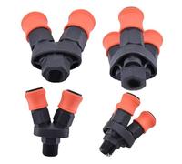 Raccords de compresseur d'air pneumatique en plastique à connexion rapide, raccord de tuyau mâle femelle à dégagement rapide pour accessoires d'outils pneumatiques, connecteur autobloquant de type C