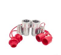 Raccords de coupleur hydraulique 12 14 38 NPT ISO7241A, acier au carbone pour une performance fiable dans les systèmes haute pression (NPT3/8)