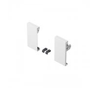 Hettich Raccord de façade intérieur ArciTech 9123084 – hauteur 94 mm, blanc