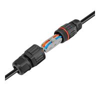 Raccords de fils d'extérieur - Câble électrique - Boîte à douilles étanche - Kit d'entretien souterrain, connecteur à extension rapide, coque de ligne électrique, boîte de raccordement pour une