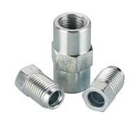 Raccords de frein 10 mm, 6 pièces, écrous de frein mâles, courts, for tube inversé, for cloche, for embouchure de tuyau 3/16, 10 mm x 1 mm, connecteur de frein