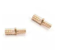 Raccords de jonction à embout cannelé en laiton, Assortiment de raccords réducteurs tuyaux en laiton, for Air, huile, eau, gaz(16mm*12mm,10pcs)