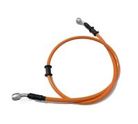 Raccords de Ligne de Frein Tuyau De Frein Pour Modification Moto, 40-80 Cm, D'huile À Disque, En Acier(Orange 40cm)
