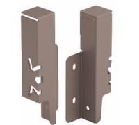 Raccords de paroi arrière pour tiroir ArciTech-H126 mm-anthracite HETTICH