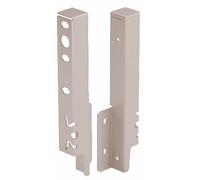 Raccords de paroi arrière pour tiroir ArciTech-H186 mm-argent HETTICH