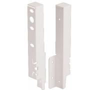 Hettich Raccord paroi arrière tiroir ArciTech 9149281 186 mm gauche/droite acier blanc 1 pièce