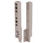 Raccords de paroi arrière pour tiroir ArciTech-H218 mm-argent HETTICH