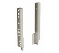 Raccords de paroi arrière pour tiroir-H250 mm-champagne HETTICH