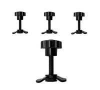 Raccords De Rail Cargo En L - Lot De 4 Goujons Et Écrous Robustes, Boulons De Montage Sécurisés Multi-tailles (20 Mm/40 Mm/60 Mm), Accessoires De Rechange Solides Pour Camping-cars, Remorques, Bateaux