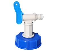 Raccords de réservoir de gallon, adaptateur de tuyau fourreau à eau,Faucet Valve Garden Connecteur Connecteur | Accessoires à l'épreuve des fuites, pièces de remplacement de fil fin, robinet d'eau ext