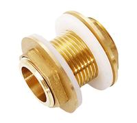 Raccords de réservoir d'eau en laiton filetage 3/4" mâle femelle Raccord de tuyauterie Écrou Juelter Adaptateur de tuyau de rechange Ajustement facile du tuyau
