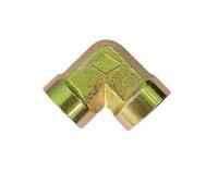 Raccords de transition hydrauliques Té coudé 1/8"-1" BSP | Filetage femelle multidirectionnel direct for tubes d'huile(BSP 2,1/2")