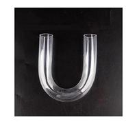 Raccords de tube à gaz en U for aquarium, 1 pièce - Raccord coudé en acrylique transparent for projets de bricolage et solutions de refroidissement(O.D 32mm)
