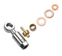 Raccords de tubes hydrauliques pour vélo - Ensemble de raccords de tête olive pour HOPE TECH3 V4/E4/X2 et systèmes de frein similaires (fermé)