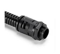 Raccords de tubes ondulés AD10-25, 10 pièces, connecteur de tuyau en plastique M16 M20 PG9 PG11 PG13.5, raccord de tuyau flexible, conduit à soufflet(AD13-M18X1.5-10PCS_OTHER)