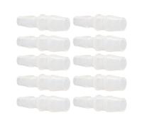 Raccords de Tuyau D'Air, 10 Pièces, Réducteur de Tuyau, Raccord de Tuyau, Tuyau en Plastique PP, Adaptateur de Pompe à Air D'aquarium pour Connexion de Tube en Silicone (7.9-11.1