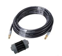 Raccords de tuyau de rechange pour nettoyeurs haute pression Karcher compatibles avec K2 aux modèles, 2610 psi, longueurs de 5 m/6 m/10 m/15 m (15 m)