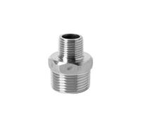 Raccords de tuyauterie droits à filetage extérieur en acier inoxydable 304, réducteur hexagonal, 1 pouce, 6 points à 4 points, moulage de précision(G1-1/2*G3/4)