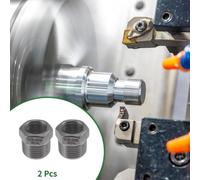 Raccords De Tuyauterie En Acier Inoxydable 304 1/2"Male X 3/8"Female Bspt Réducteur Hex Bushing 2 Pcs