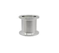 Raccords de tuyauterie en acier inoxydable 304 for distillation, 1,5" 2" Tri Clamp Clover, diamètre extérieur 19, 25, 32, 38, 51 mm, longueur 43 mm(25mm x ferrule 50.5)